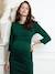 Dress for Maternity, Audrey LS by ENVIE DE FRAISE fir green 