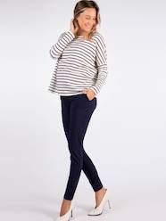-Jersey Knit Maternity Trousers with High Belly Band, Clément by ENVIE DE FRAISE