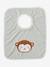 Set of 3 Animals Bibs, Easy to Put On ecru 