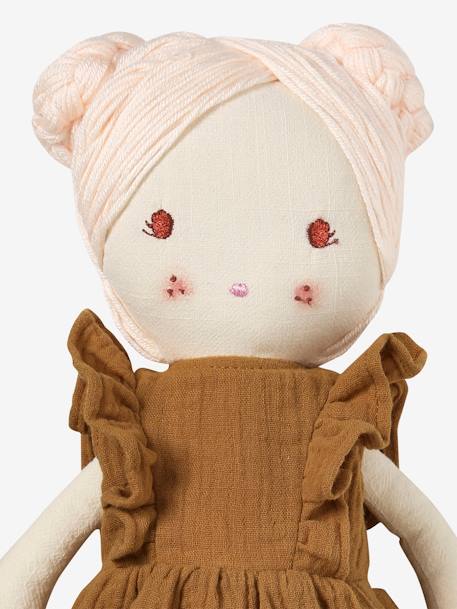 Soft Baby Doll in Cotton yellow 