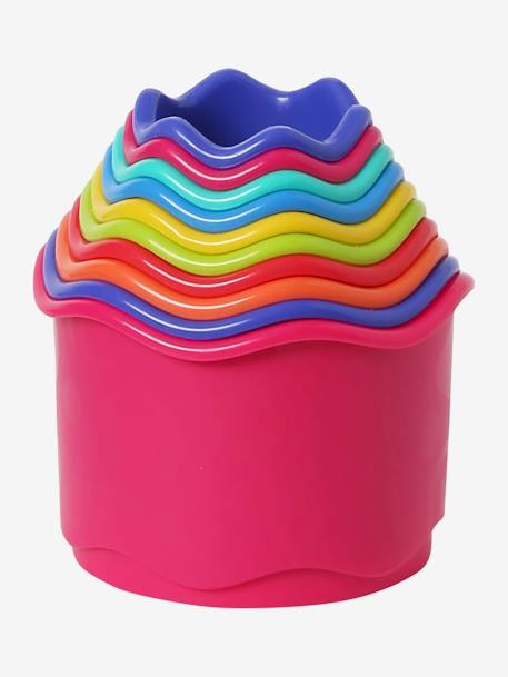 Stackable Plastic Cups Multi 