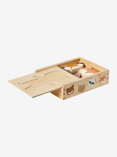 Box of Animals to Dress Up in FSC® Wood wood 