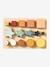 Shape Sorting Board in Wood FSC®100% & Silicone white 