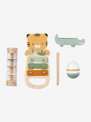 Toys-Baby & Pre-School Toys-Musical Toys-Musical Activities Set in FSC® Wood, Tanzania