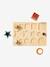Shape Sorting Board in Wood FSC®100% & Silicone white 