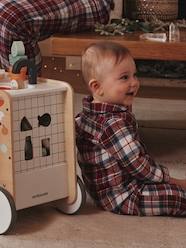 Christmas Sleepsuit in Flannel for Babies, Special Family Capsule Collection
