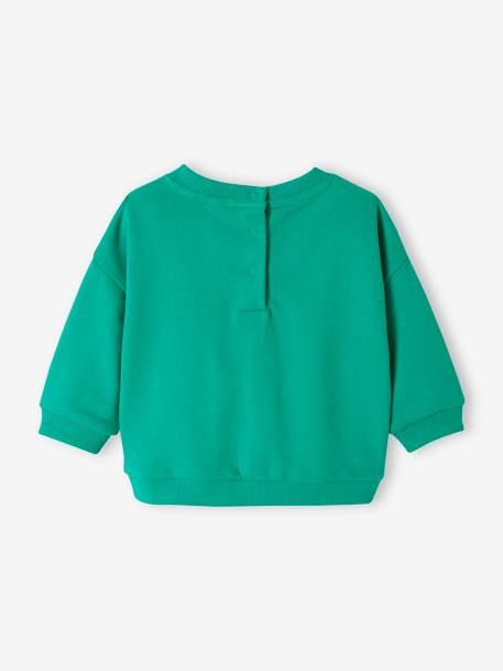 Basics Sweatshirt in Fleece for Babies blue+mint green 