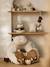 Cushion for Babies, Designed for Discovery brown+ecru+Enchanted Forest+red+white 