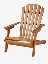 Bedroom Furniture & Storage-Furniture-Chairs, Stools & Armchairs-Wooden Adirondack Chair for Children