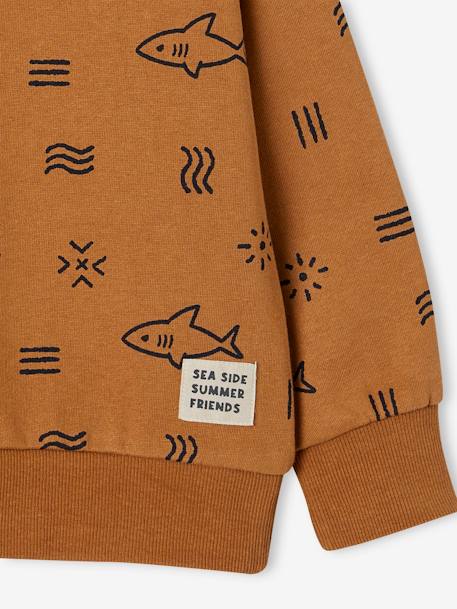 Sharks Sweatshirt for Boys caramel 