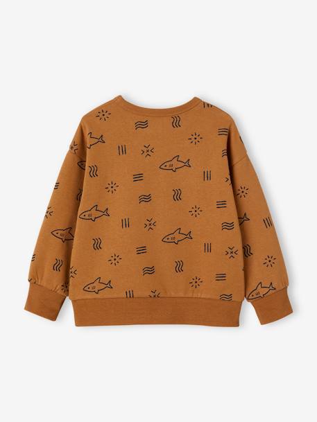 Sharks Sweatshirt for Boys caramel 