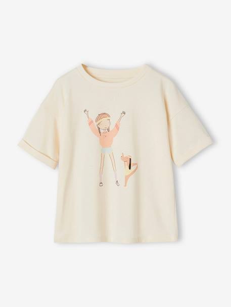 Egeria Sports T-Shirt for Girls ecru 