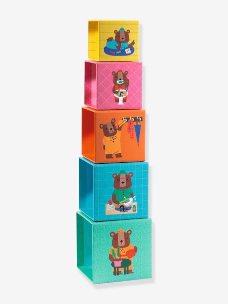 TopaniHouse Blocks - DJECO multicoloured 
