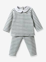 Baby-Pyjamas-Nightie with Rose Print for Girls, CYRILLUS