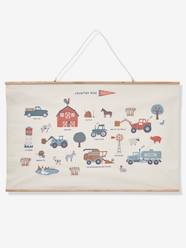 Bedding & Decor-Decoration-Farm Machinery Early-Learning Chart