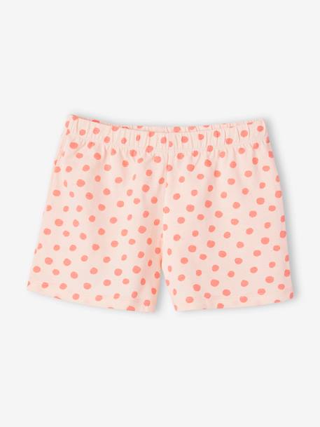 Rainbow Pyjamas for Girls peach 