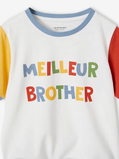 Pyjamas for Boys, 'Meilleur Brother' sky blue 