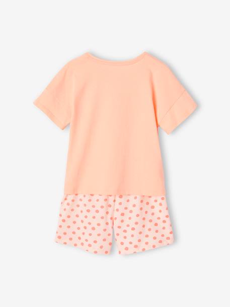 Rainbow Pyjamas for Girls peach 