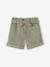 Paperbag Shorts for Girls khaki 