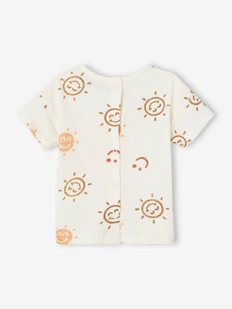 Smiley T-Shirt for Babies ecru 