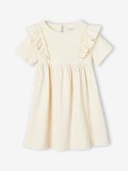 -Ruffled Dress for Girls