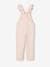 Dungarees with Ruffles on the Straps for Girls rose 
