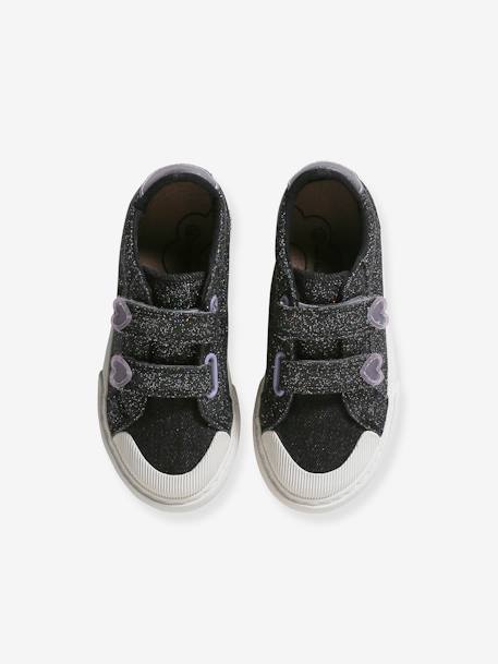 Hook-and-Loop Trainers for Girls, Designed for Autonomy black 