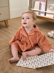 Bedding & Decor-Bathing-Blouse-Like Bathrobe with Recycled Cotton for Babies