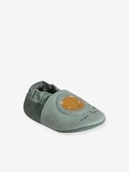 Elasticated, Soft Leather Slip-Ons for Babies
