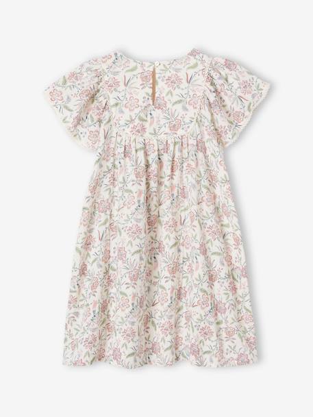 Printed Dress for Girls, Mother's Day Capsule Collection vanilla 