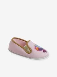 -Elasticated Slippers in Canvas for Children