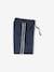 Sports Shorts with Side Stripes for Boys navy blue 