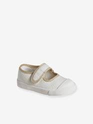 Shoes-Baby Footwear-Fancy Trainers with Hook-&-Loop Straps for Babies