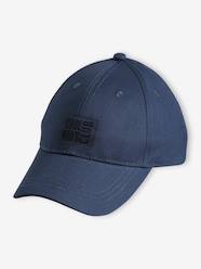 Boys-Accessories-Hats-Plain Cap with Embroidery on the Front for Boys