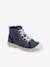 High Top Fabric Trainers with Lug Soles, for Children denim blue 
