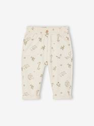 Printed Fleece Trousers for Babies