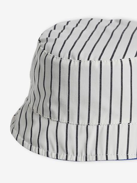 Reversible Bucket Hat for Baby Boys royal blue 
