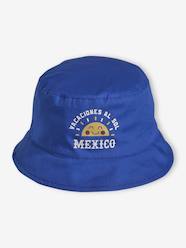 -Reversible Bucket Hat for Baby Boys