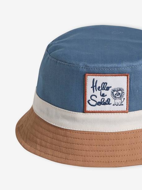 Colourblock Bucket Hat for Baby Boys blue 