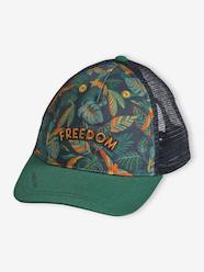 Cap with Jungle Print for Boys