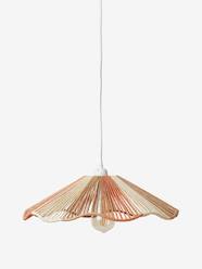 -Hanging Lampshade in Multicoloured Rope