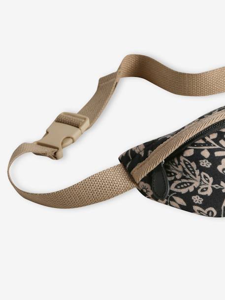 Floral Bumbag for Girls taupe 