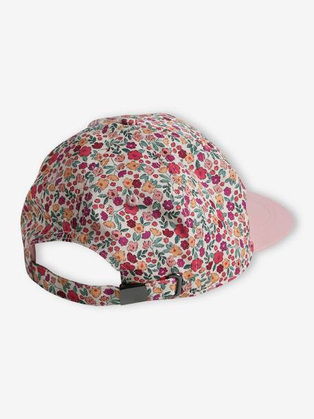 Floral Cap for Girls rose 