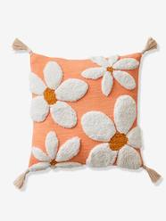 Bedding & Decor-Decoration-Floor Cushions & Cushions-Daisy Cushion with Pompoms