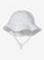 Hat in Broderie Anglaise for Baby Girls ecru+old rose+sage green 