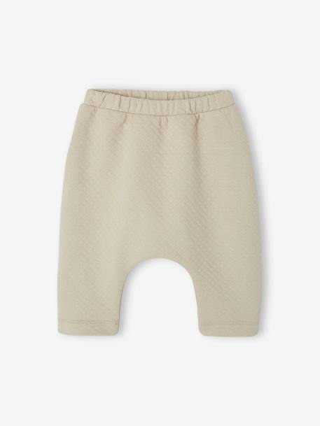 Sweatshirt & Trousers Combo for Babies clay beige+ecru+marl grey+nude pink 