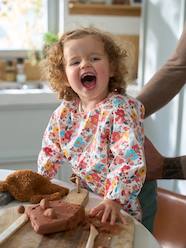 Toys-Smock-Like Bib with Long Sleeves