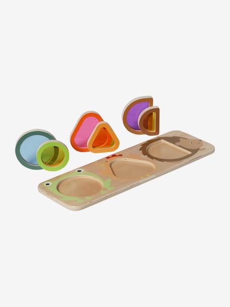 Optical Board with Animal Shapes - Tanzania FSC® wood 