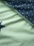 Children's Duvet Cover + Pillowcase Set, DREAM BIG, basics Green/Print 