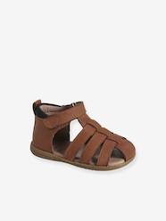 -Leather Sandals for Baby Boys, Designed for First Steps